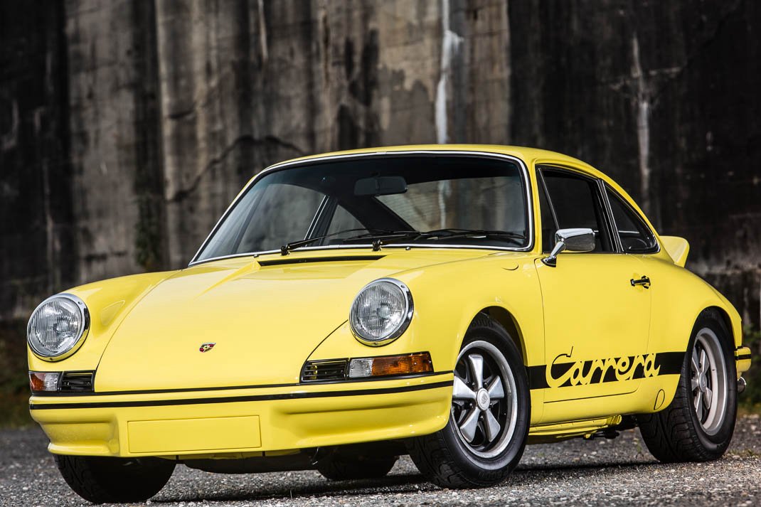 Voiture Porsche 911 2.7 RS Lightweight Jaune