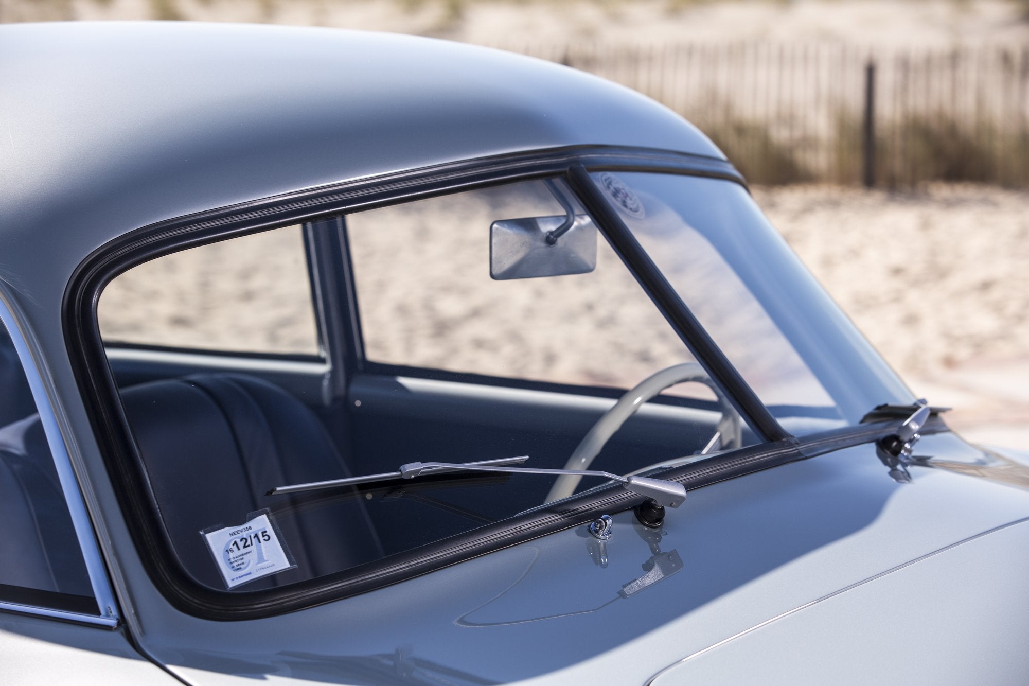 Voiture Porsche 356 Pré-A Bleu Truite Coupé