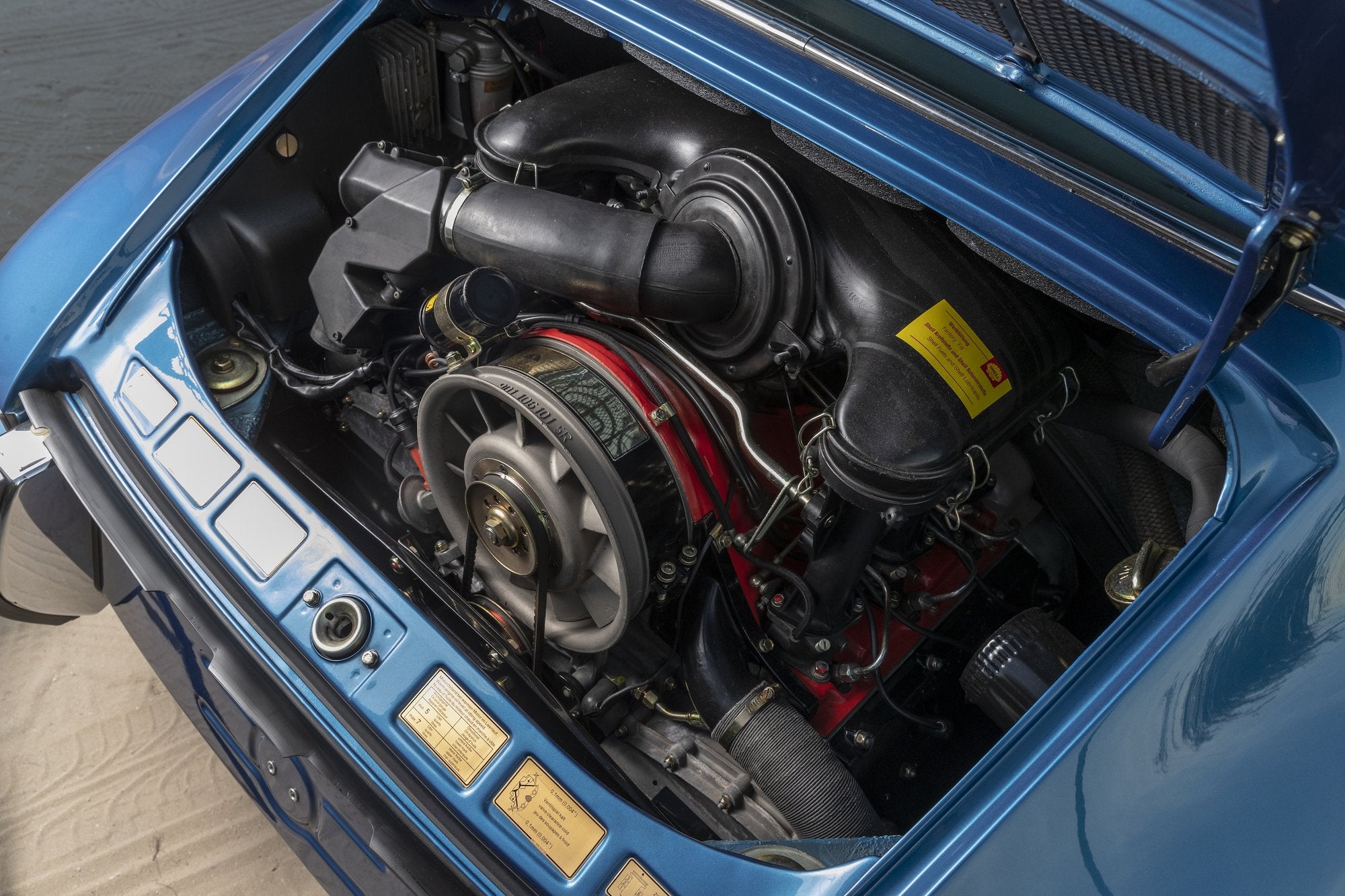 Voiture Porsche 911 2.4 S Targa Bleu Gemini