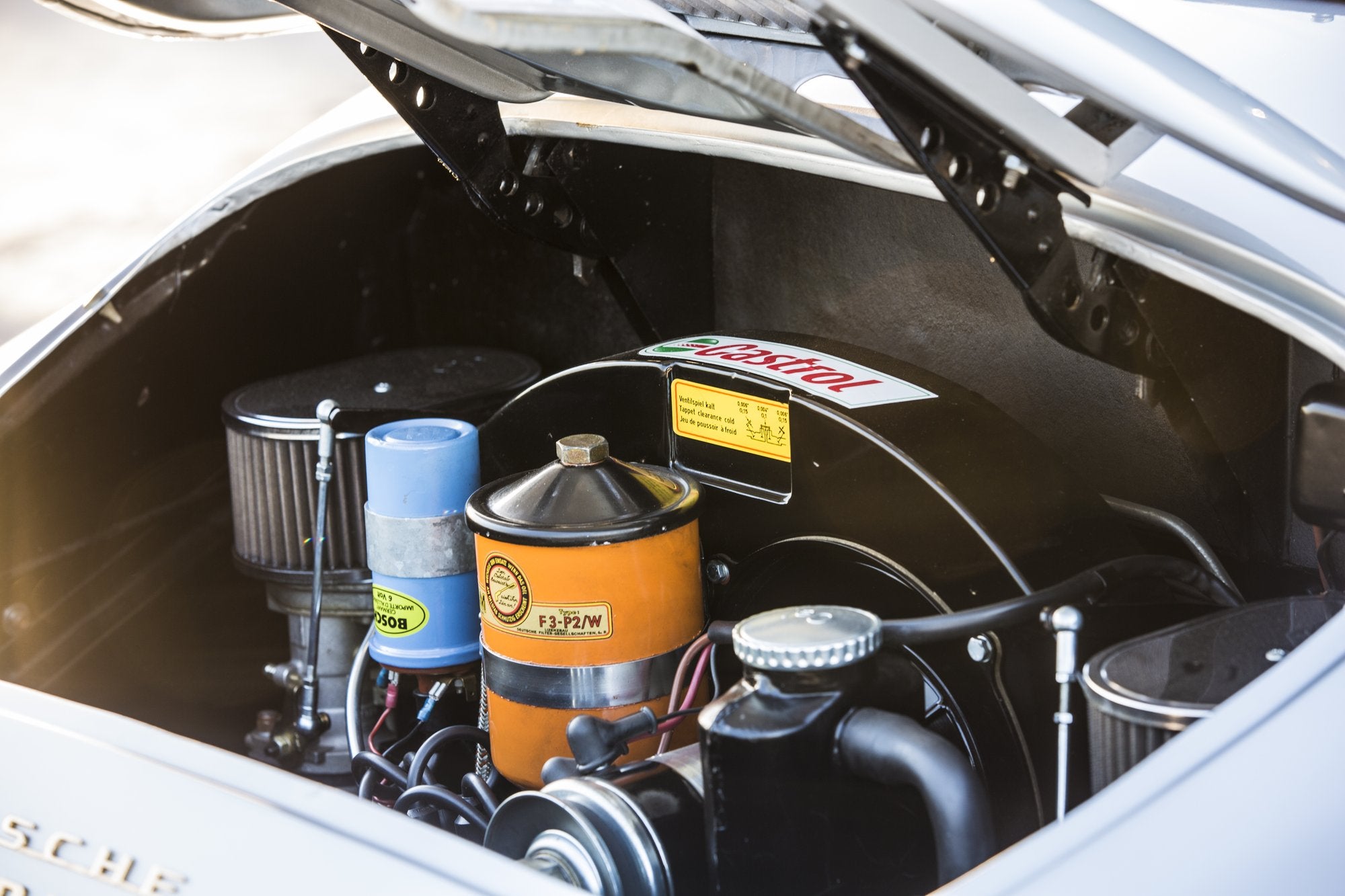 Voiture Porsche 356 Speedster GT 2 Gris Argent