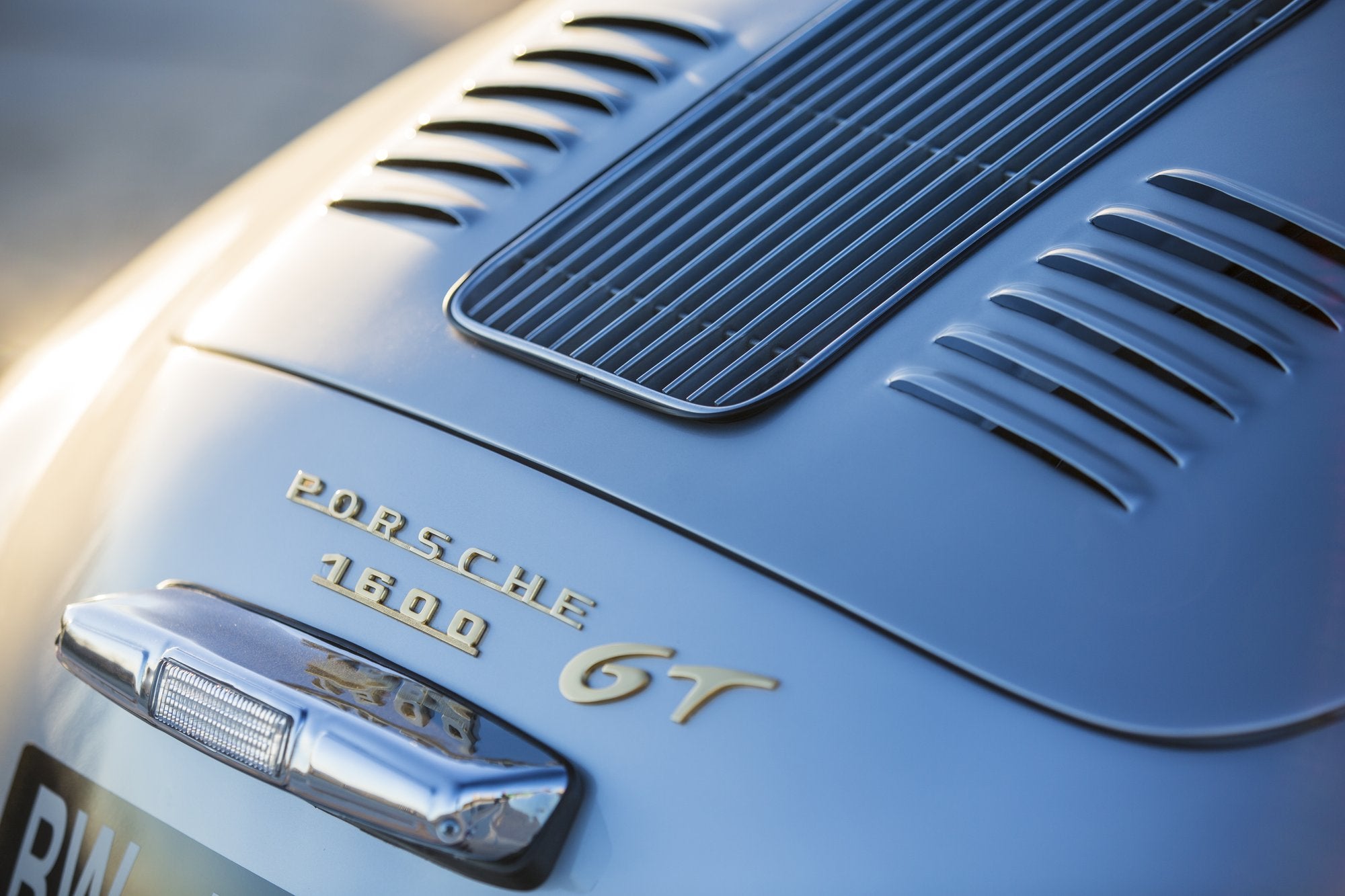 Voiture Porsche 356 Speedster GT 2 Gris Argent
