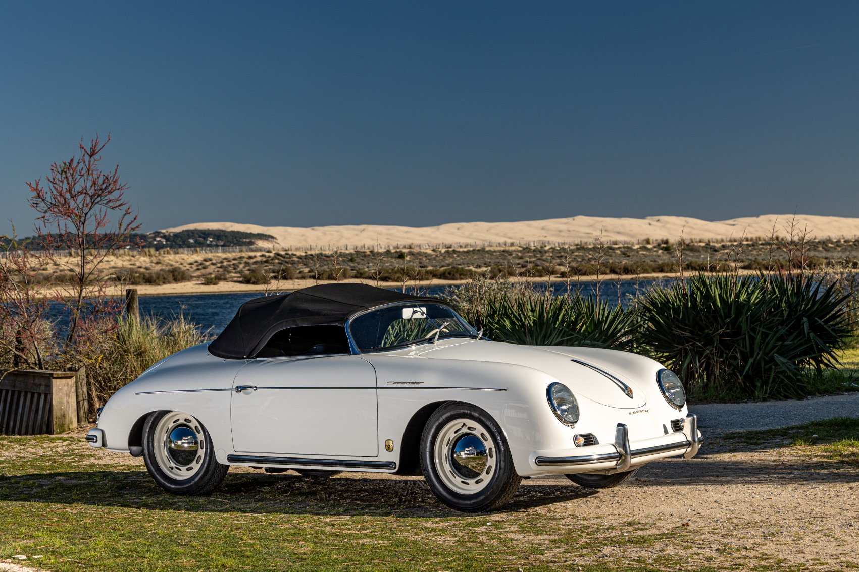 Voiture Porsche Speedster Blanc 1600 Super