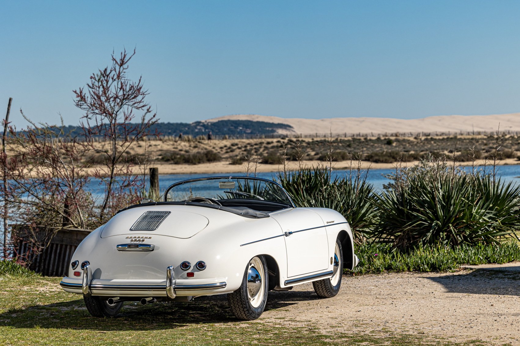 Voiture Porsche Speedster Blanc 1600 Super