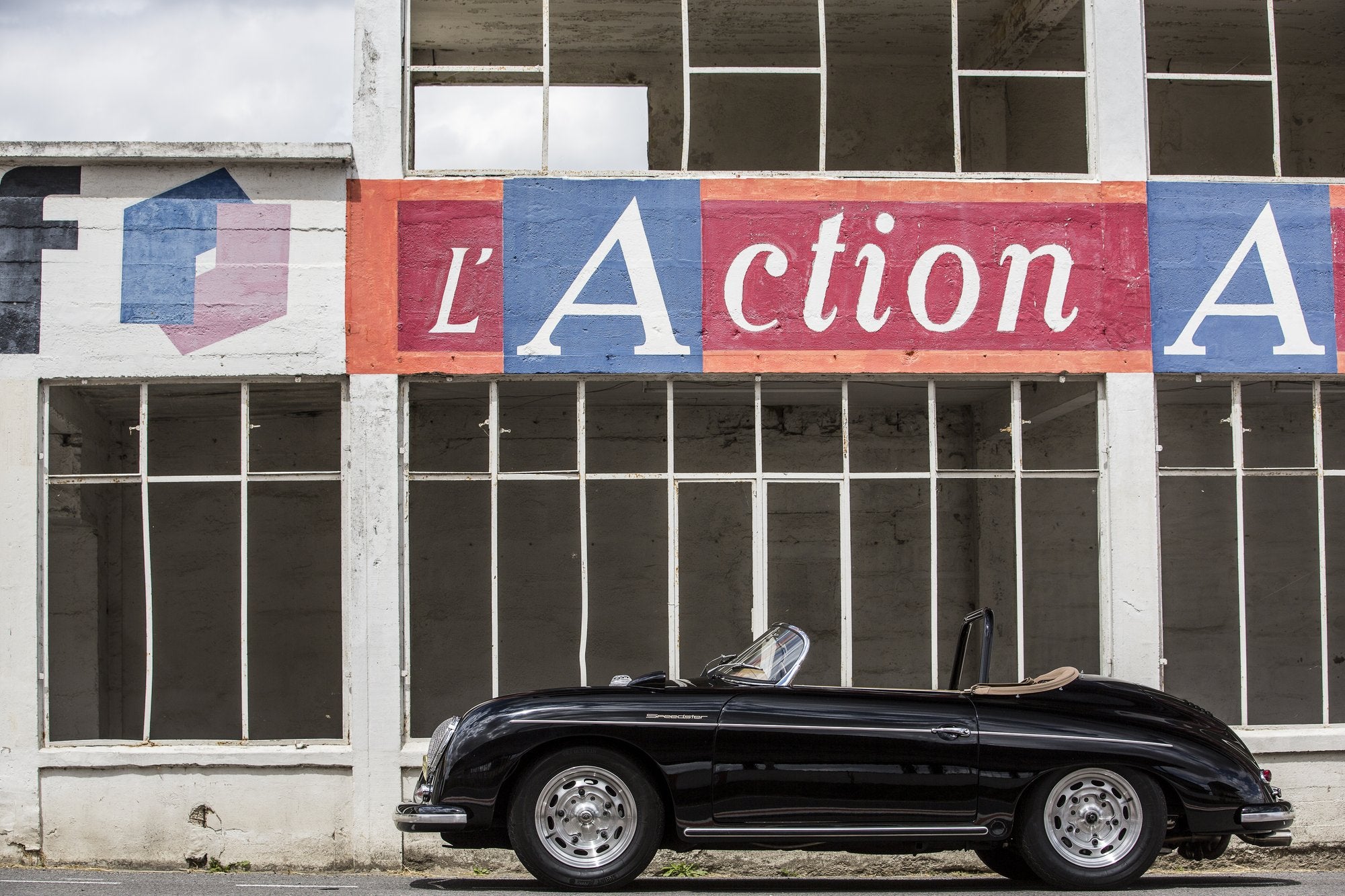 Voiture Porsche 356 Speedster Noir Mr Boite