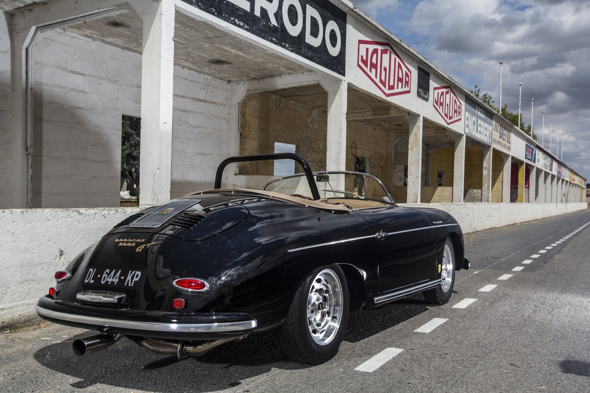 Voiture Porsche 356 Speedster Noir Mr Boite