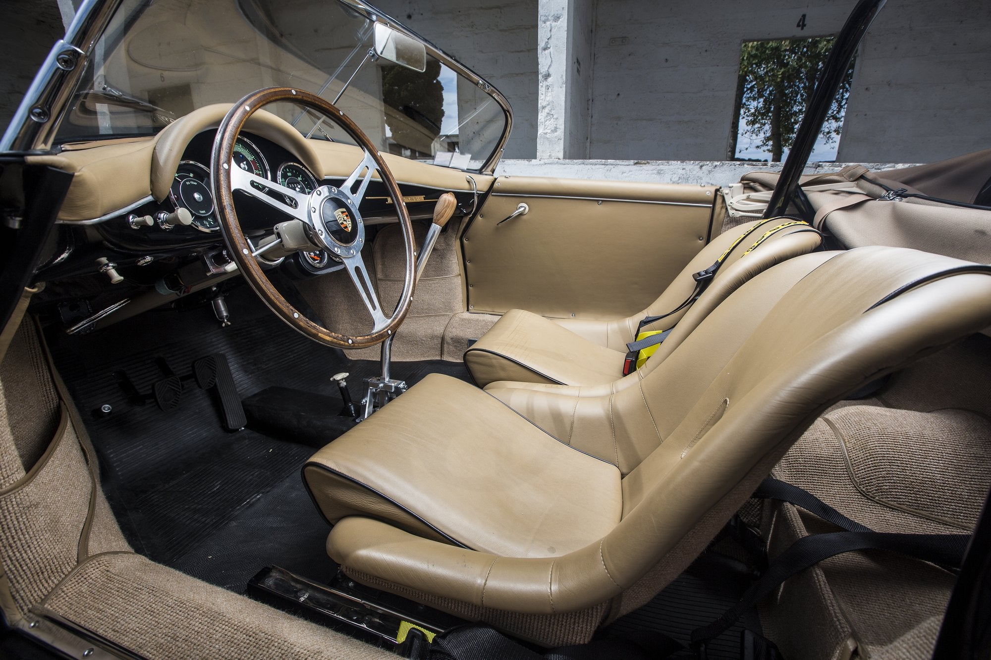 Voiture Porsche 356 Speedster Noir Mr Boite