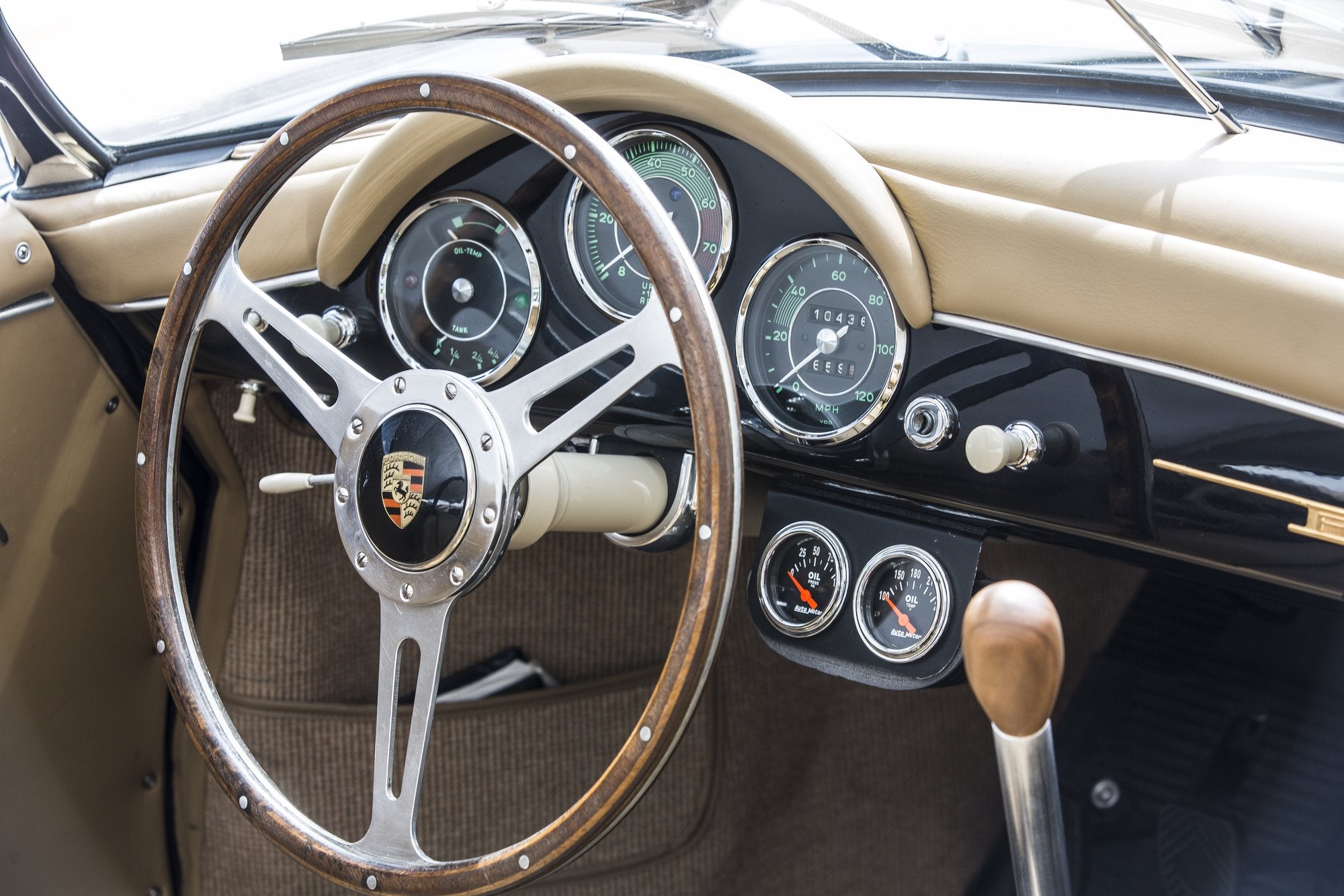Voiture Porsche 356 Speedster Noir Mr Boite