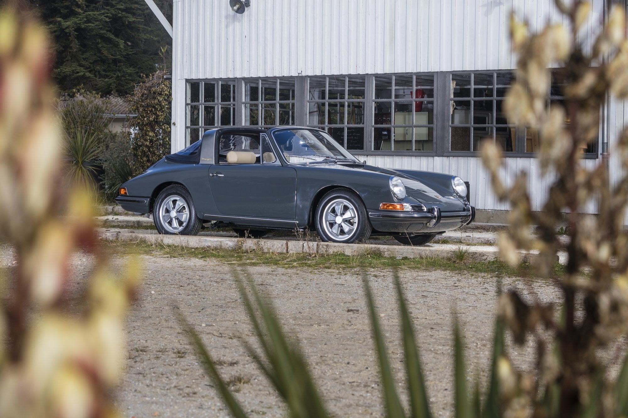 Voiture Porsche 911 2.0 S Slate Grey Targa Soft Window