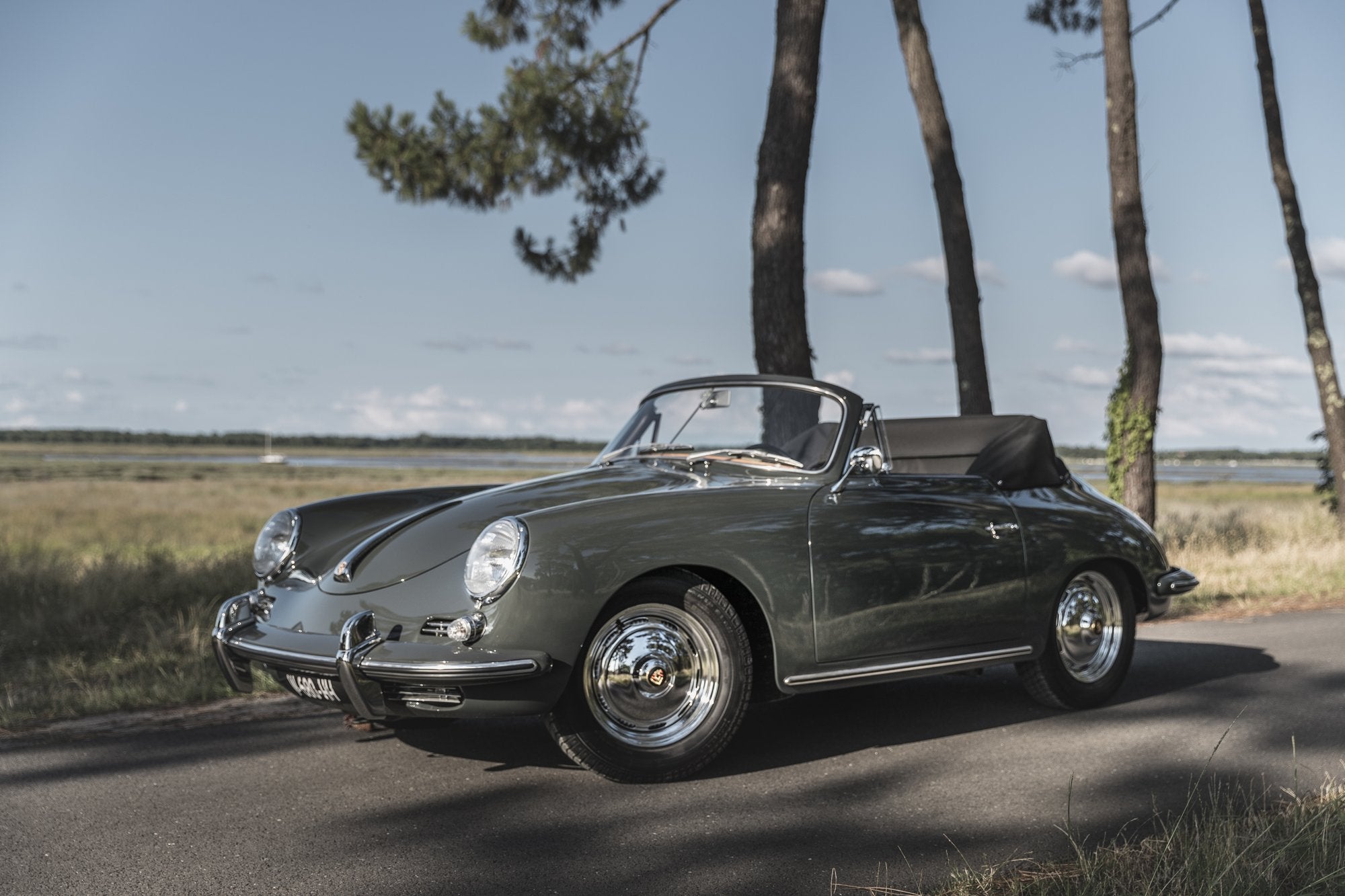 Voiture Porsche 356 SC Cabriolet 60 Slate Grey