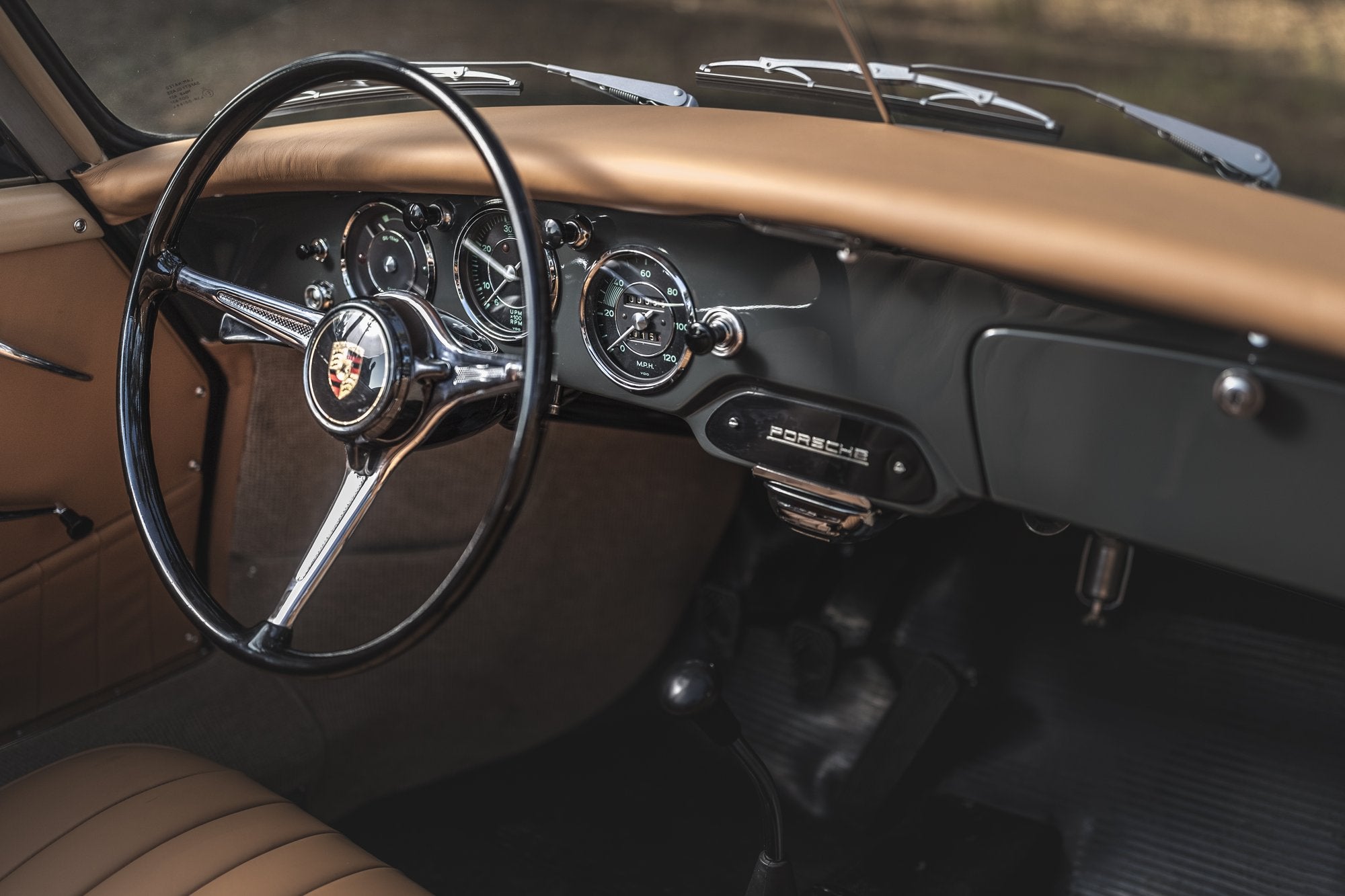 Voiture Porsche 356 SC Cabriolet 60 Slate Grey