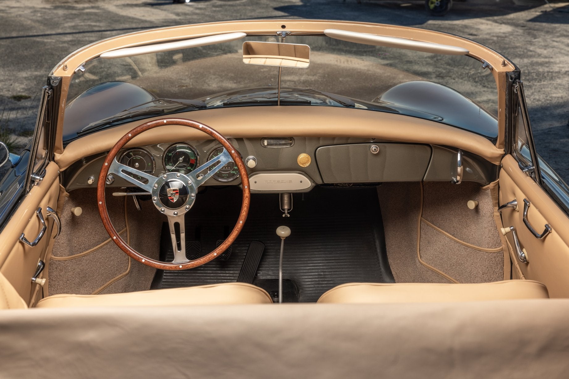 Porsche 356 A 1600 Super - Intérieur Beige