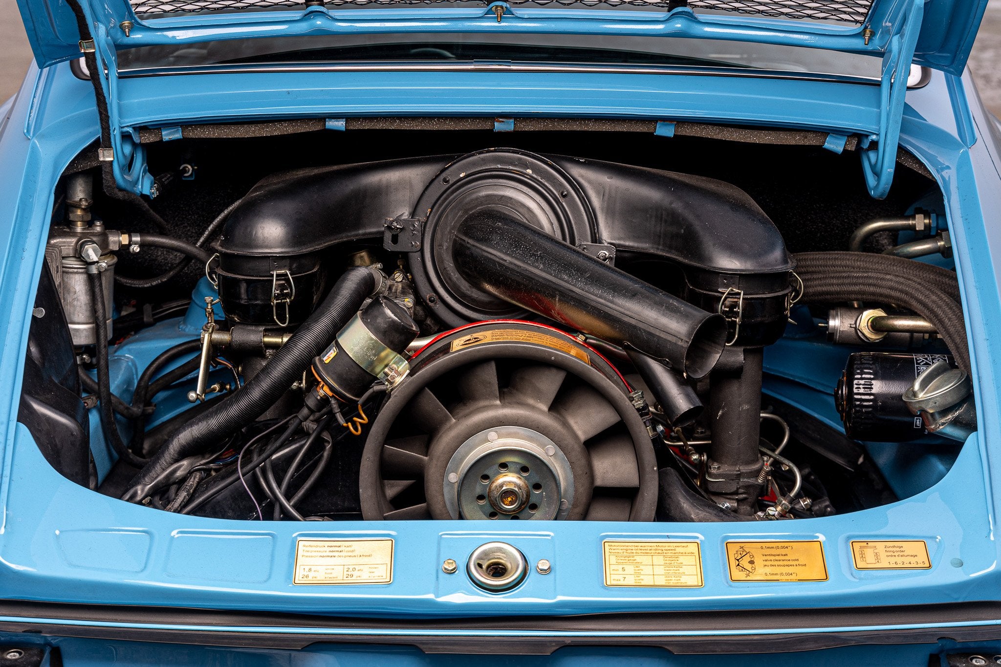 911 S coupé 1970 Pastel Blue