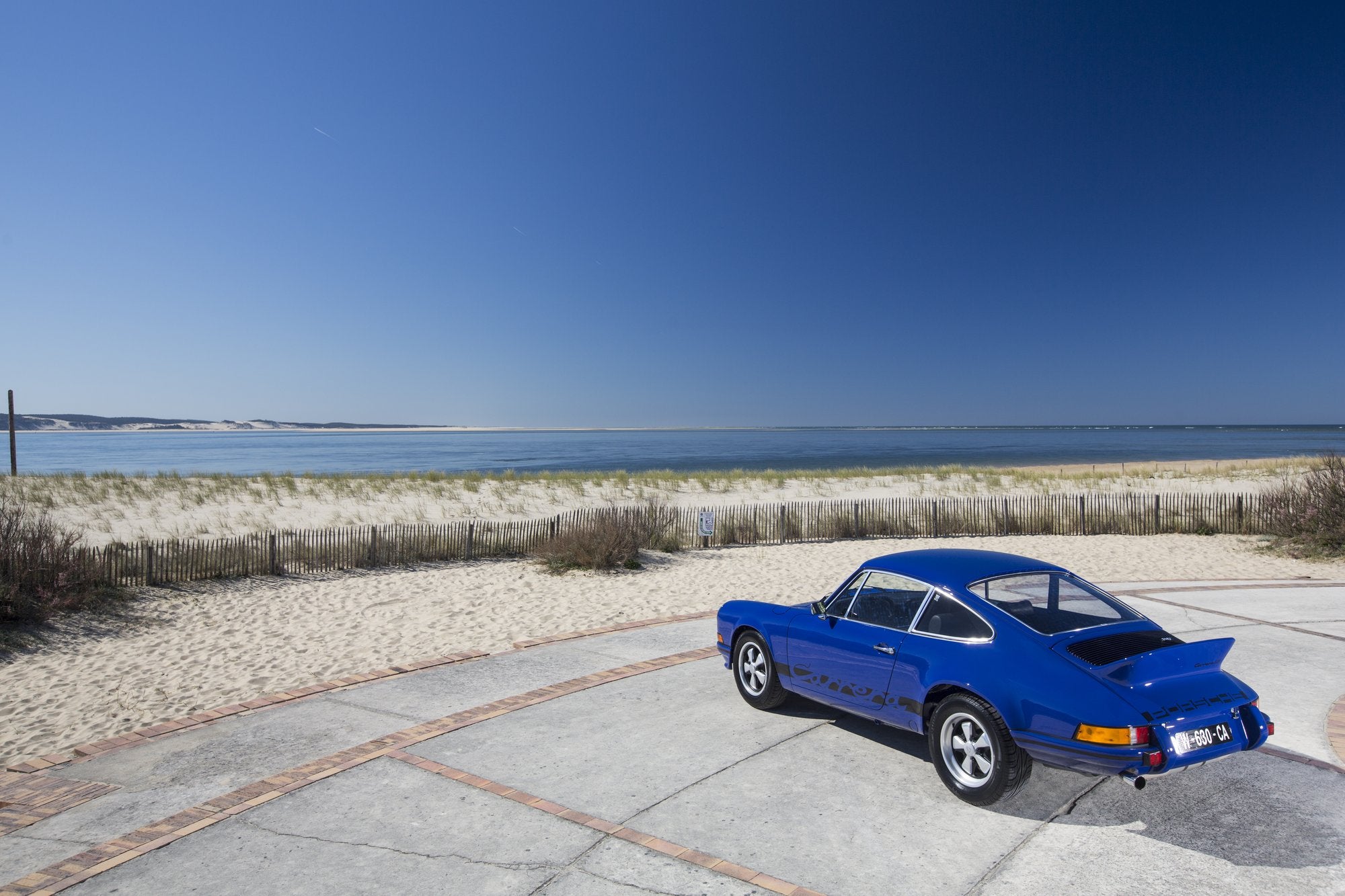 Voiture Porsche 911 2.7 RS Lightweight Bleu