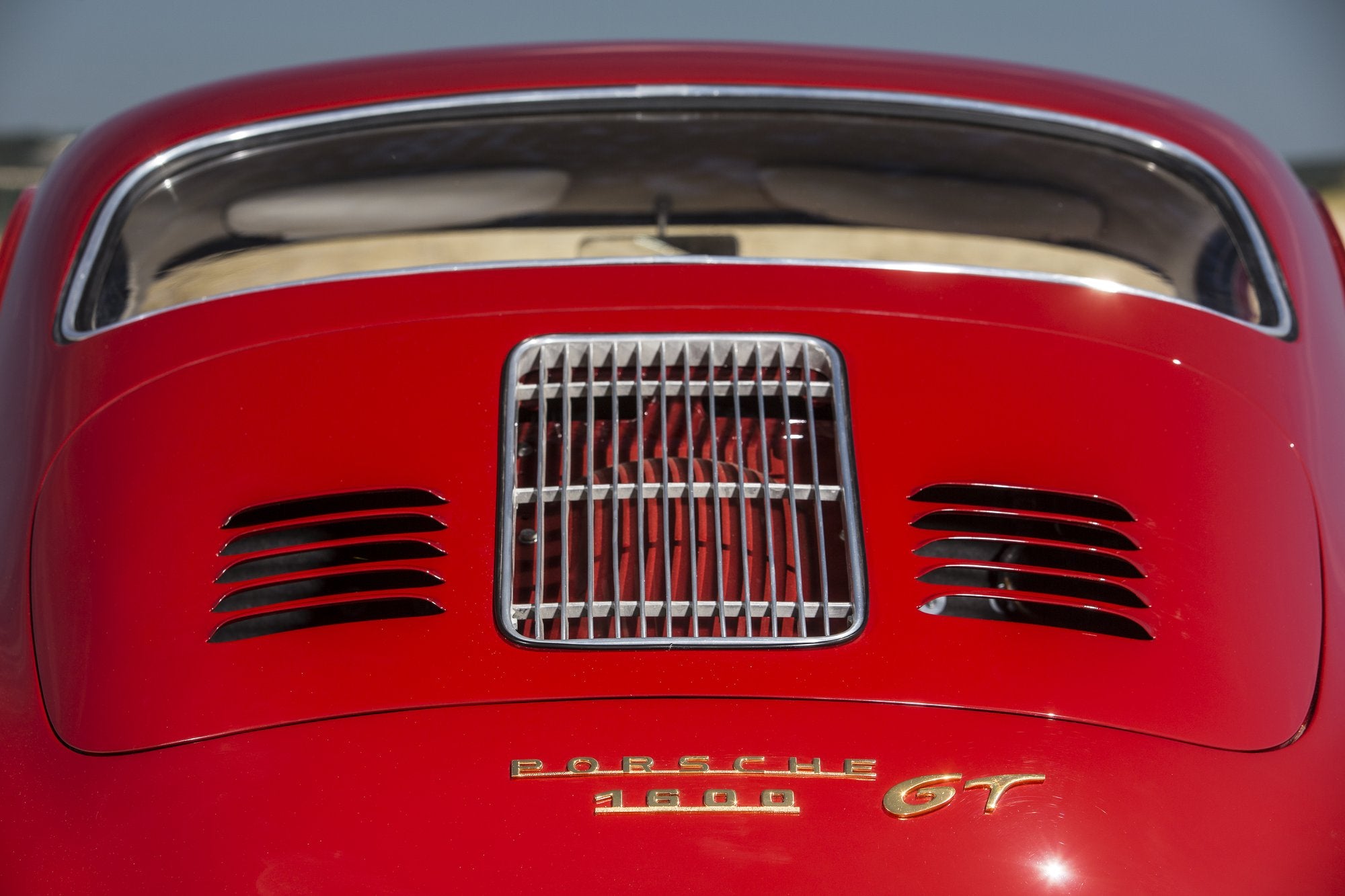 Voiture Porsche 356 At2 GT Corail Coupé Rouge