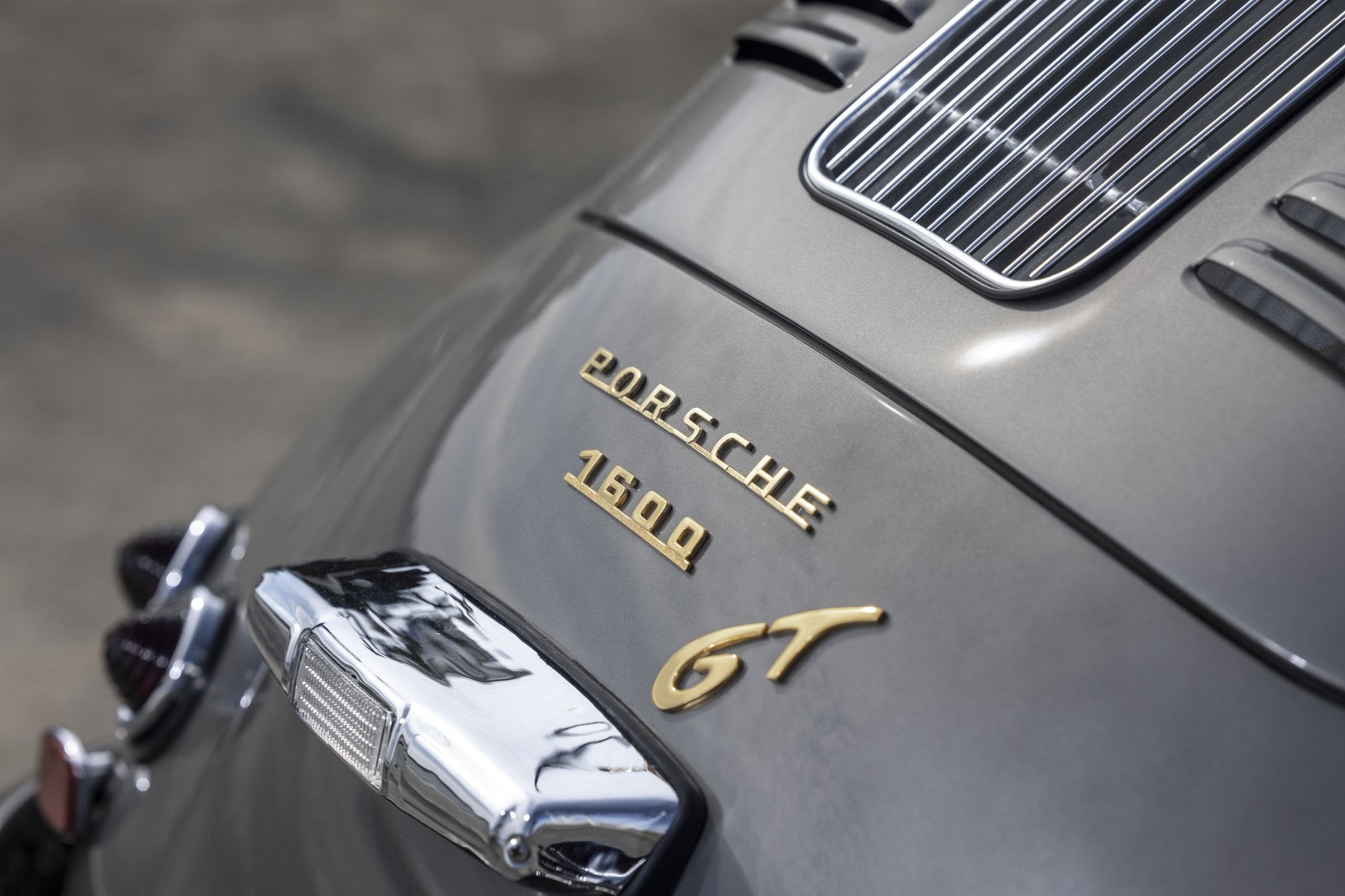 Voiture Porsche 356 Coupé GT Grigio Ferro Cuir Beige