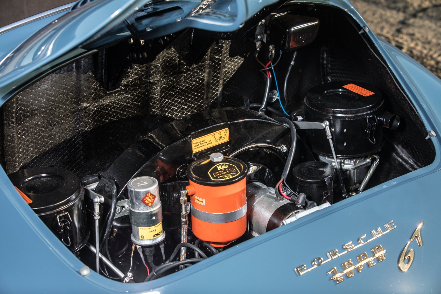 Voiture Porsche 356 At2 GT Coupé Agua Blue
