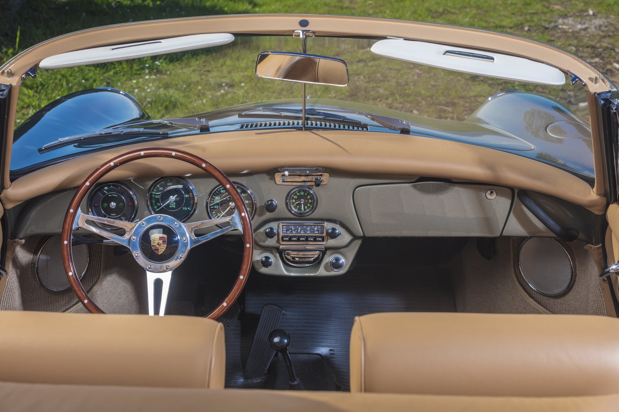 Voiture Porsche 356 Cabrio SC Bronze Biscuit