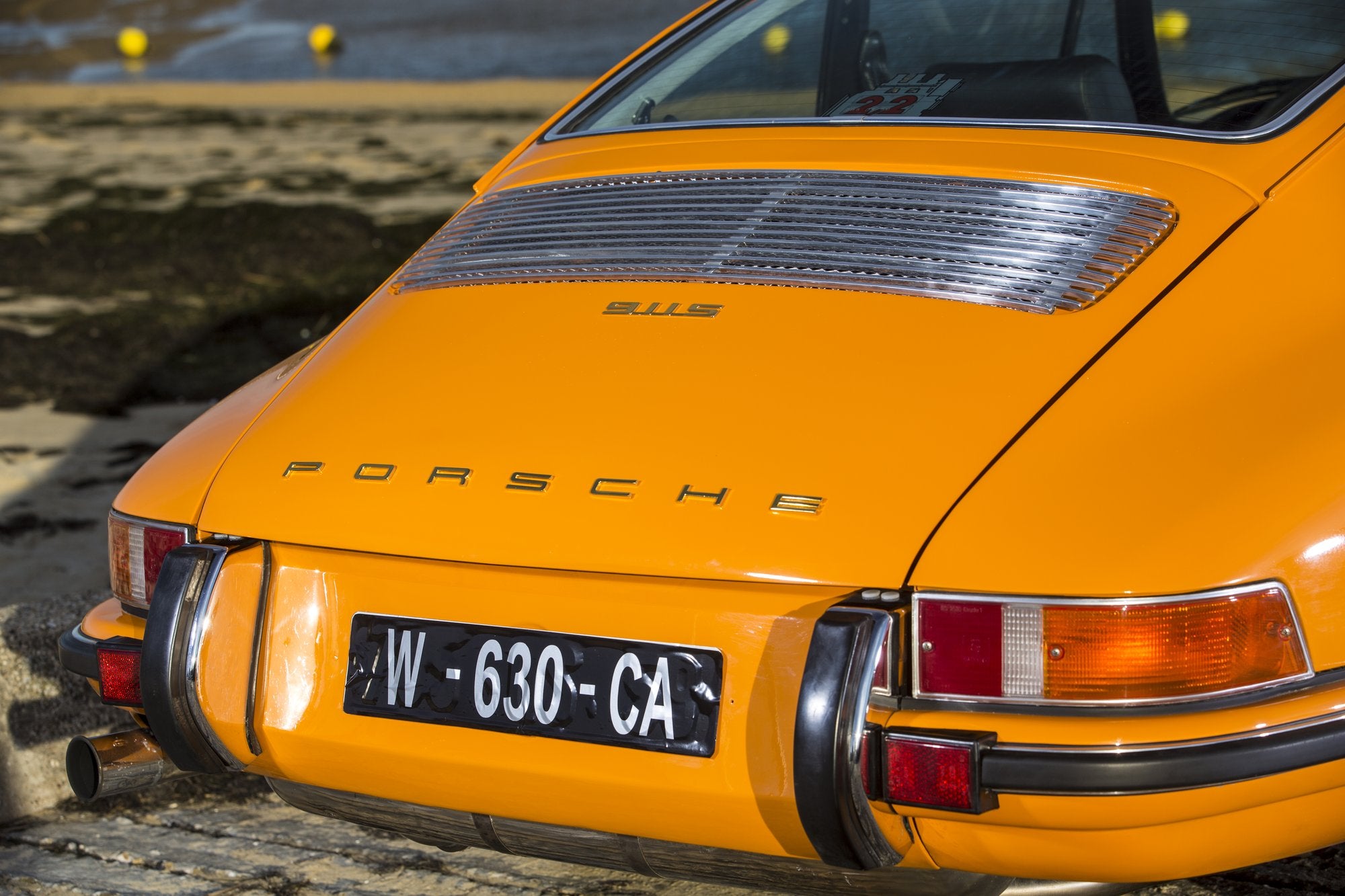 Voiture Porsche 911 2.2S Orange Signal 1970 W630