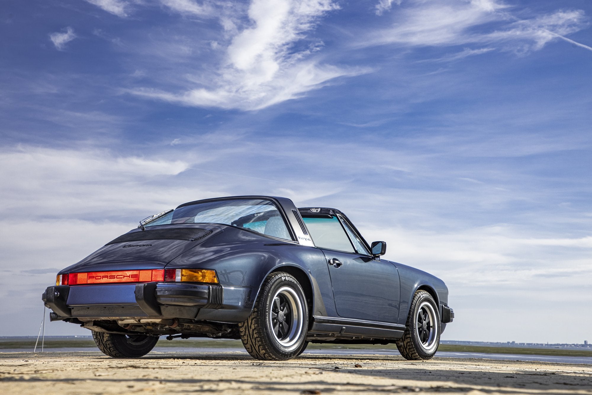 Voiture Porsche 911 3.2 Carrera Targa G50 Bleu- Port