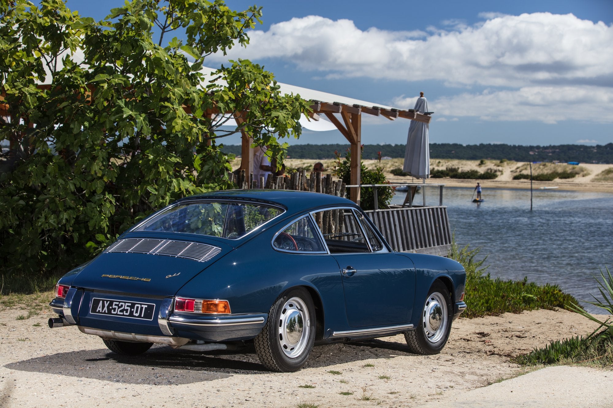 Voiture Porsche 911 2.0 Coupé Aga Blue Cuir Clair AX-525-QT