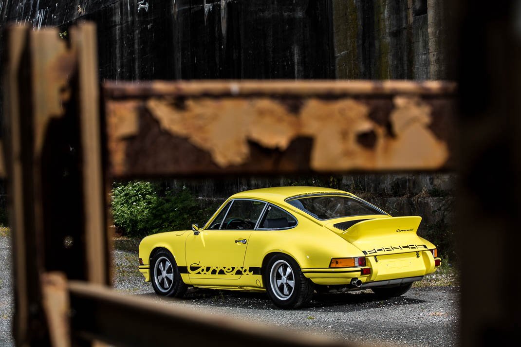 Voiture Porsche 911 2.7 RS Lightweight Jaune