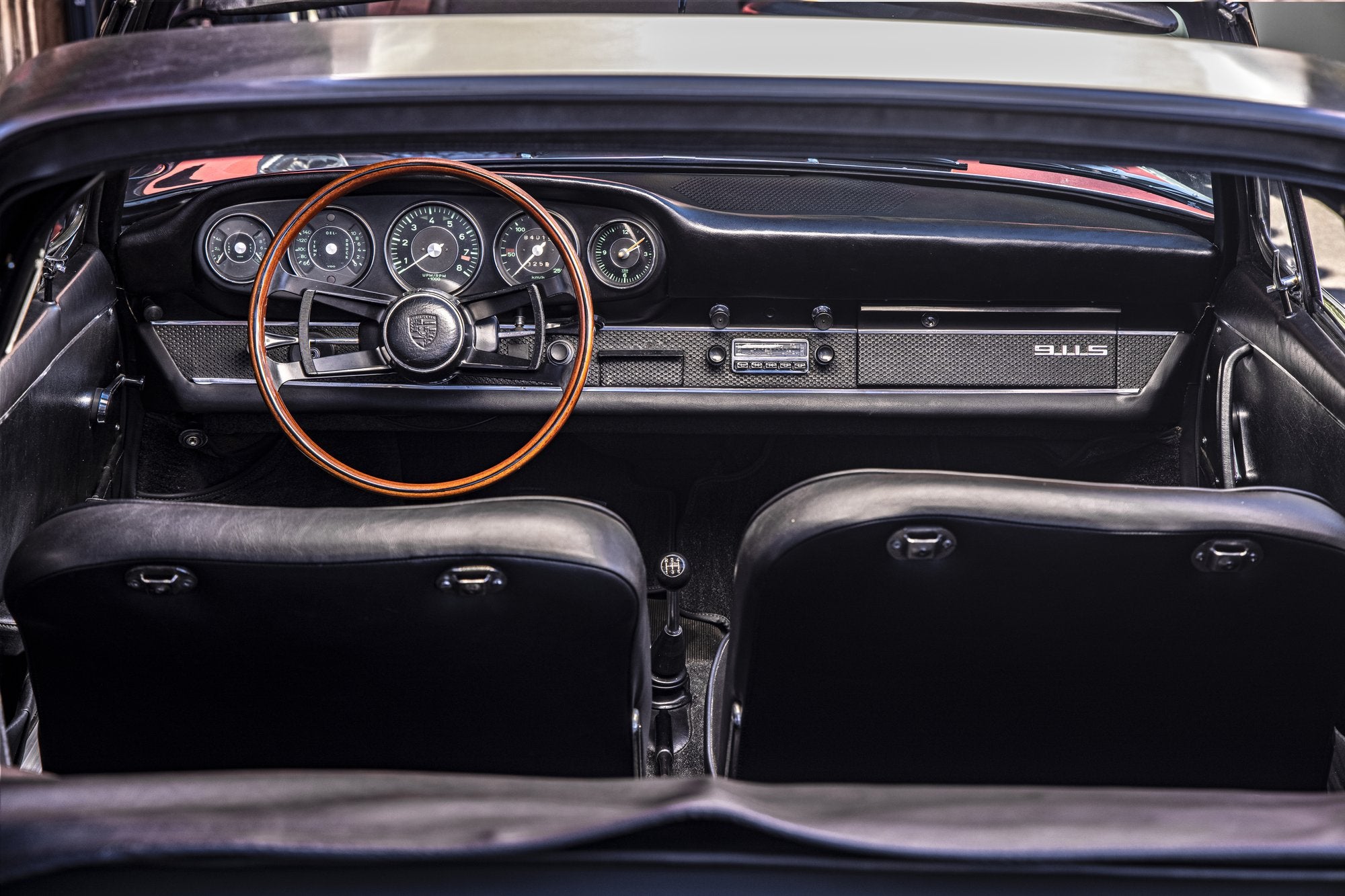 Voiture Porsche 911 Targa Slate Grey Soft Window Cuir Noir