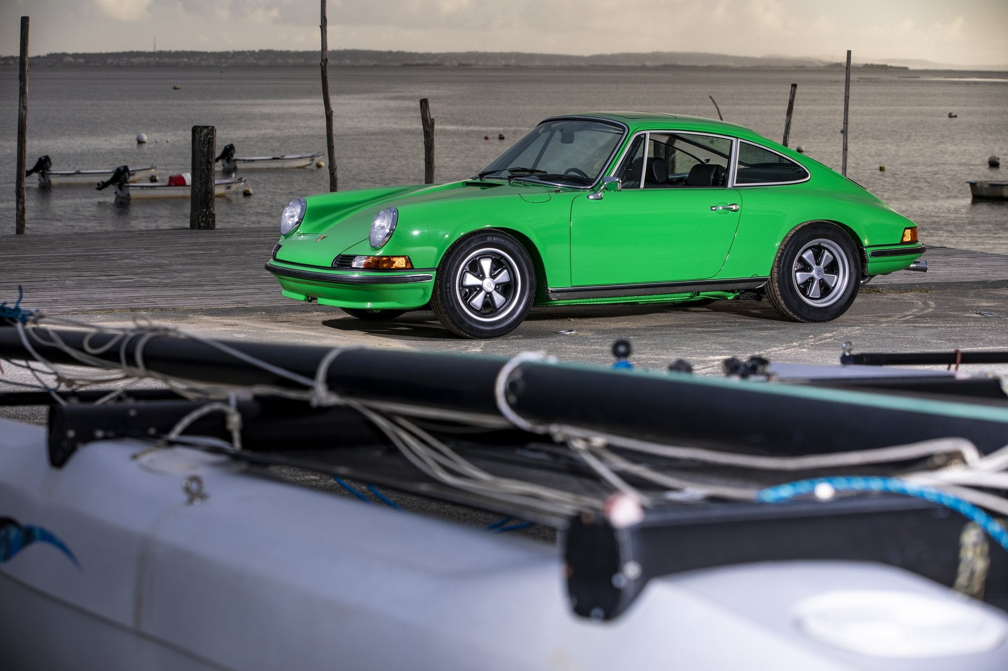 Voiture Porsche 911 Verte