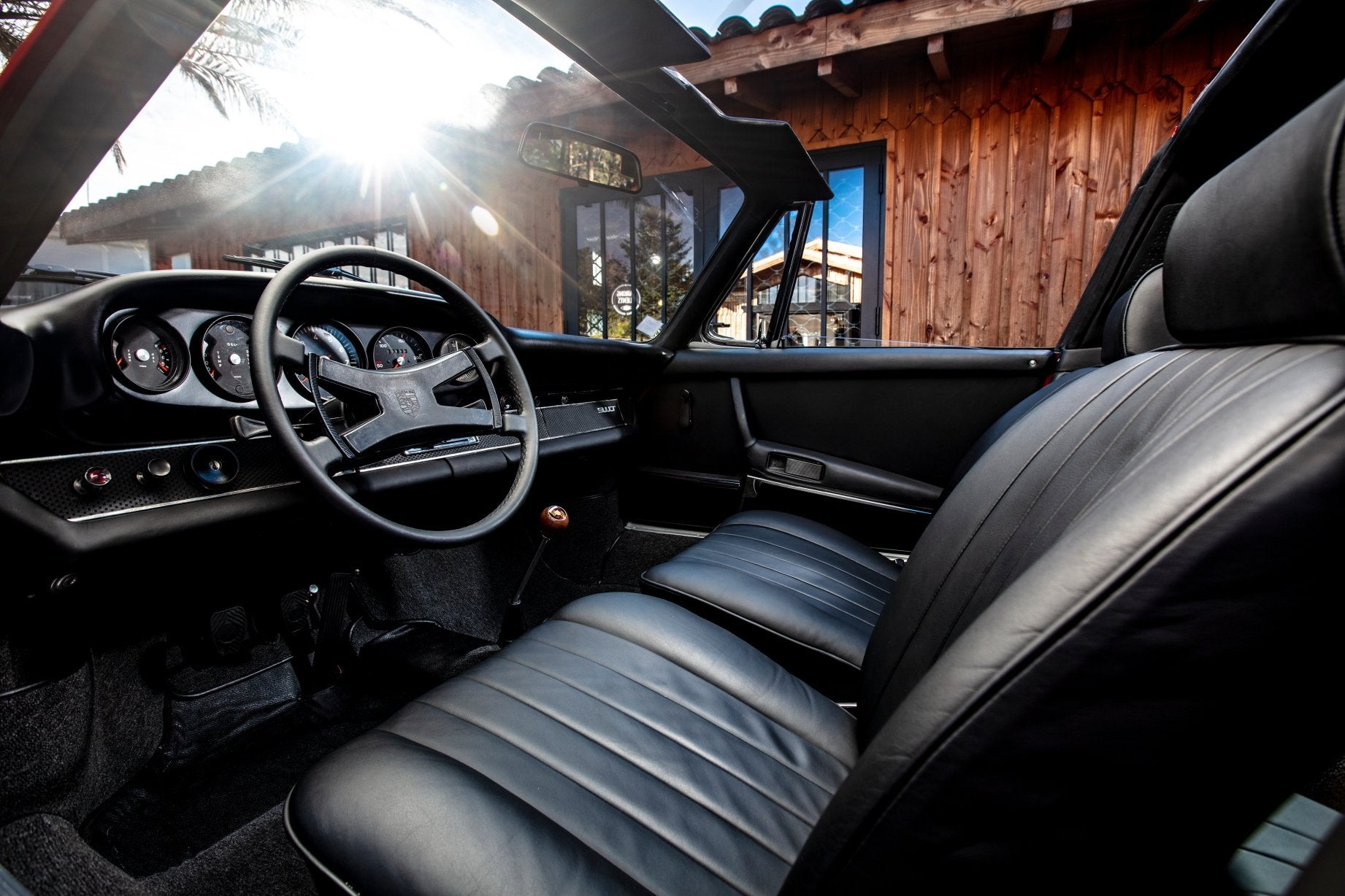 Voiture Porsche 911 2.0 T Rouge Targa