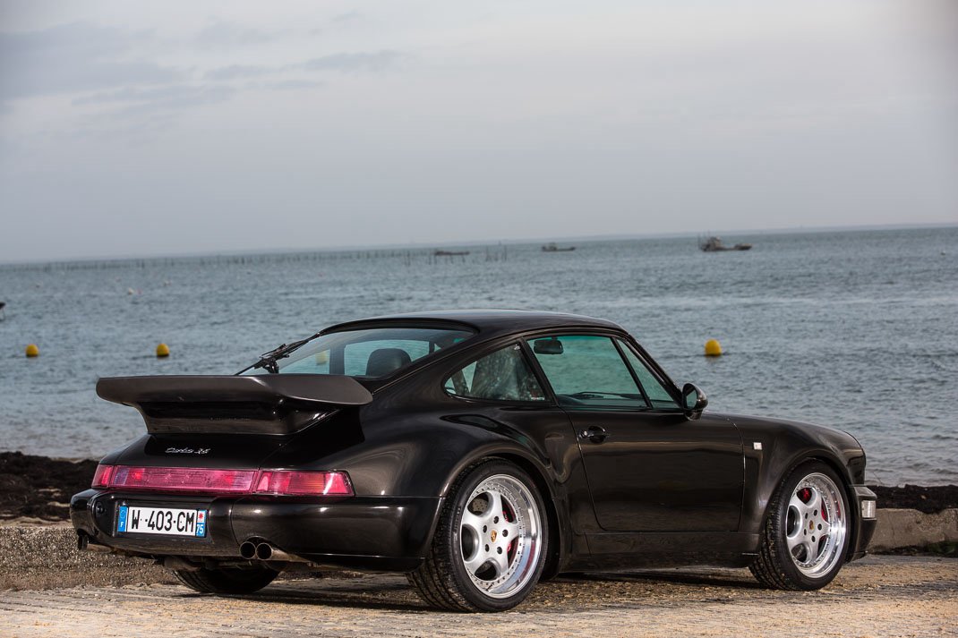 Voiture Porsche 965 Turbo 3.6 Coupé Noir