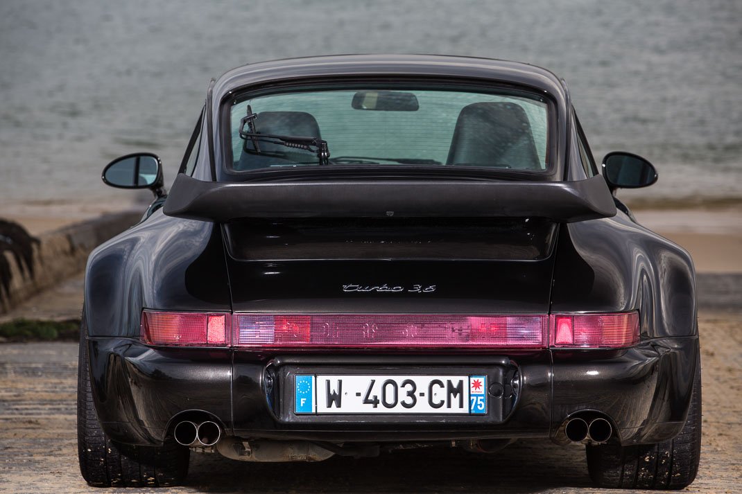 Voiture Porsche 965 Turbo 3.6 Coupé Noir