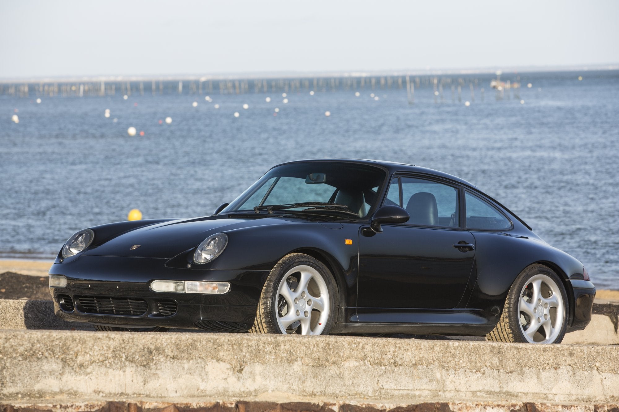 Voiture Porsche 993 2S 1997 Coupé Noir - Plage