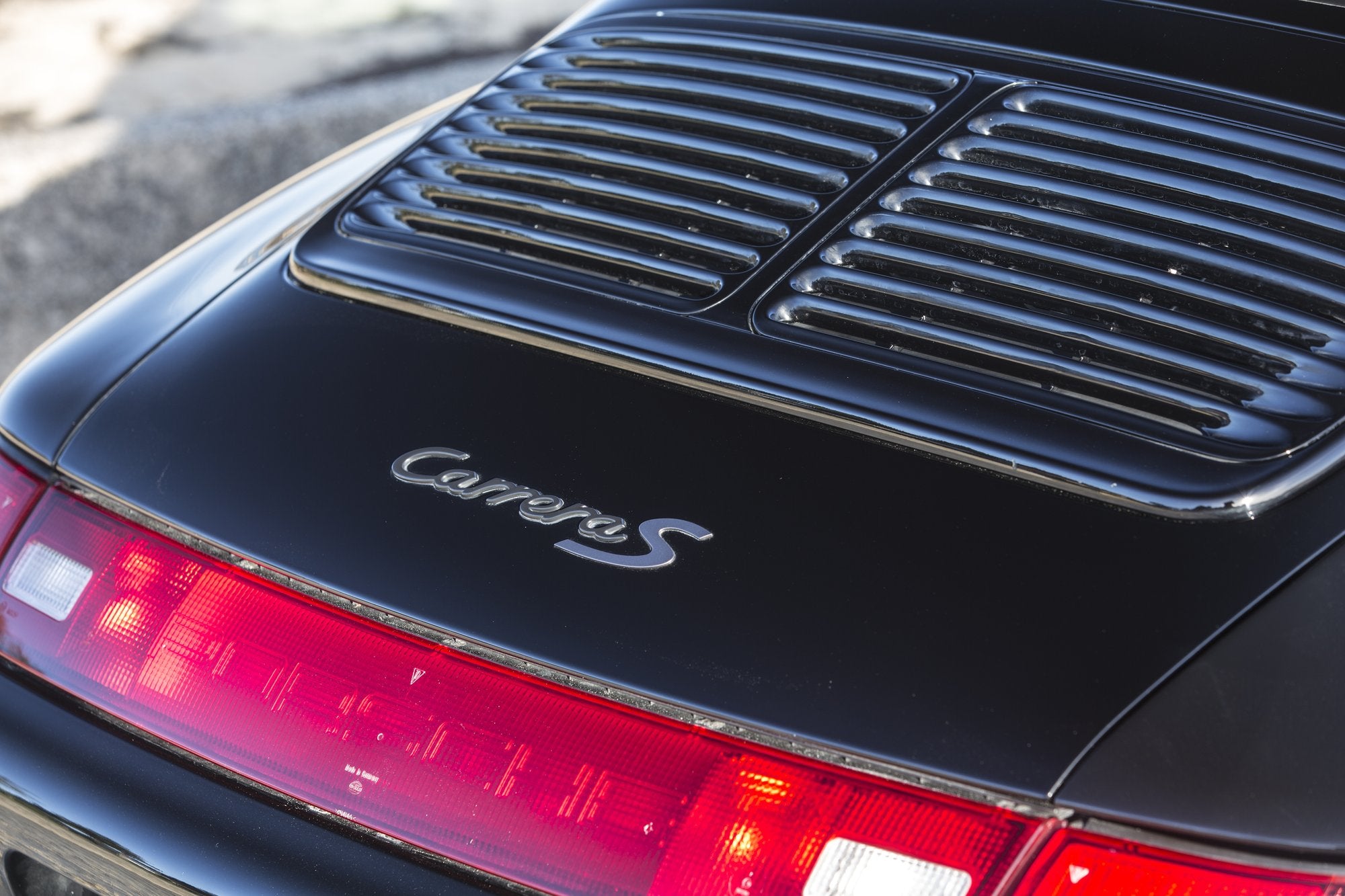 Voiture Porsche 993 2S 1997 Coupé Noir - Plage