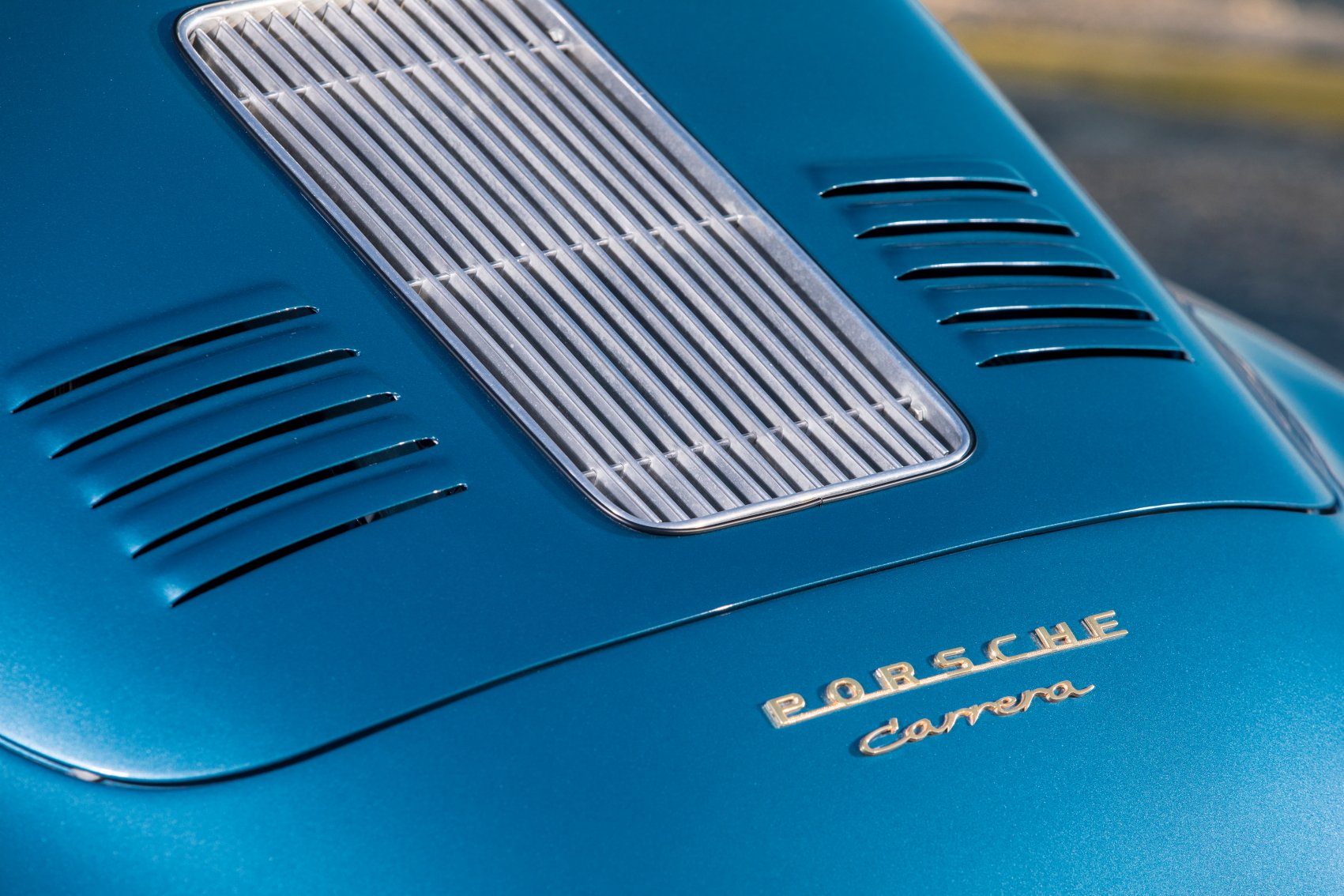 Voiture Porsche 356 A Carrera Coupé 1500 Gs Bleu