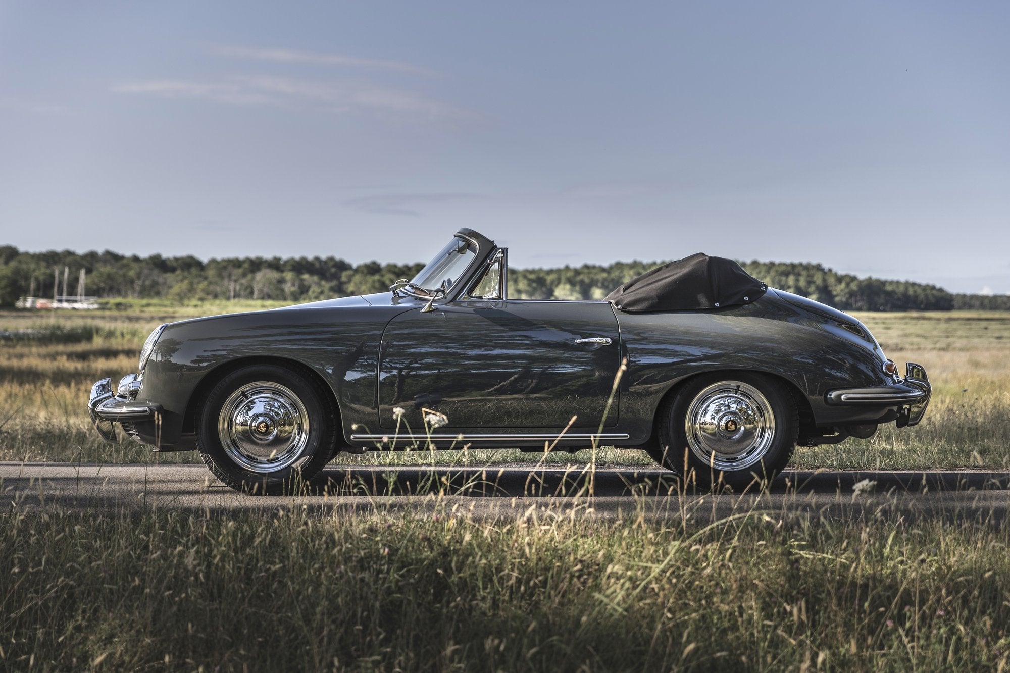 Voiture Porsche 356 SC Cabriolet 60 Slate Grey