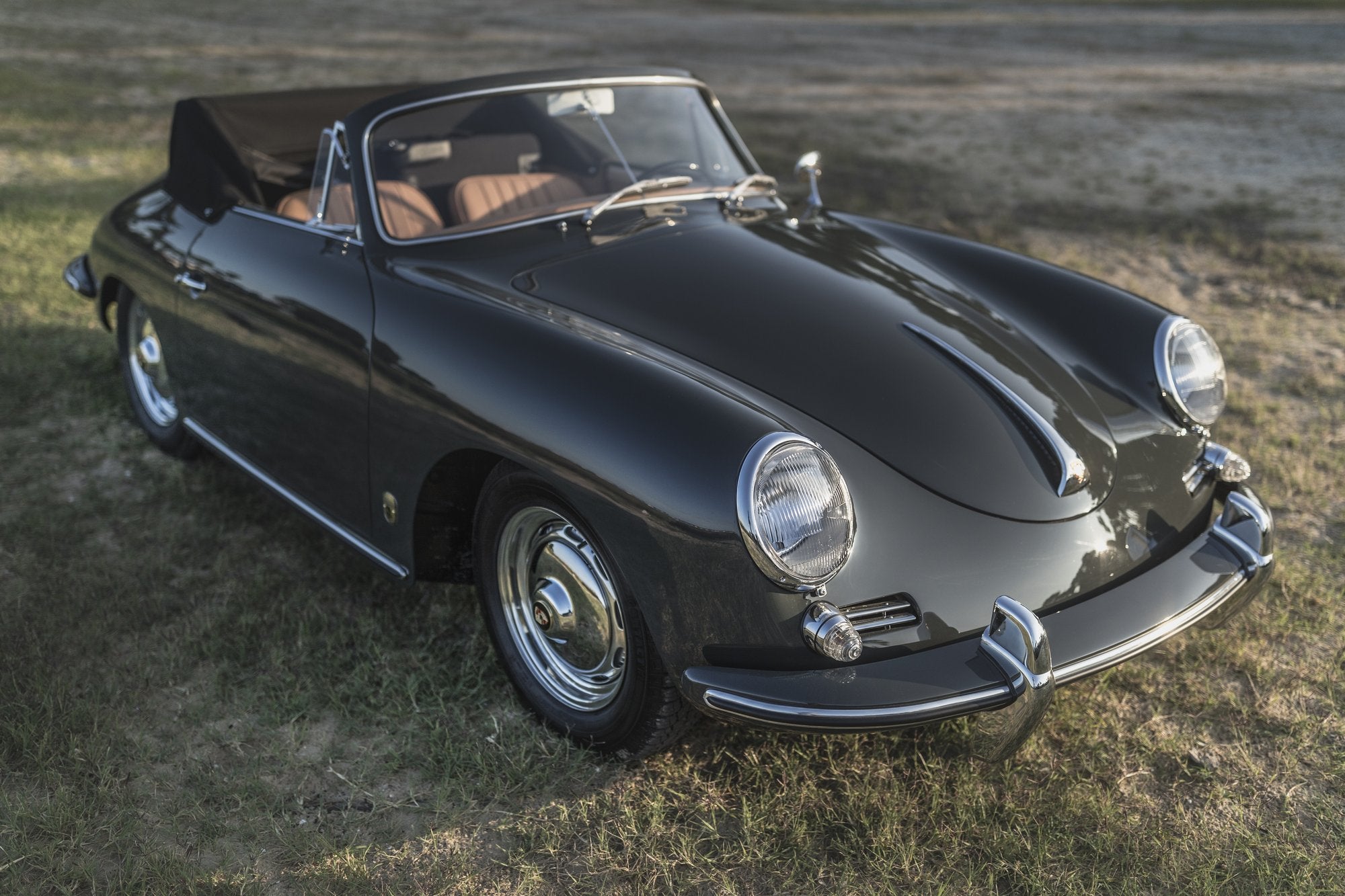 Voiture Porsche 356 SC Cabriolet 60 Slate Grey